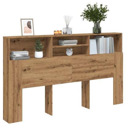 Tăblie pat dulap stejar artizanal 180x19x103,5cm lemn prelucrat GartenMobel Dekor