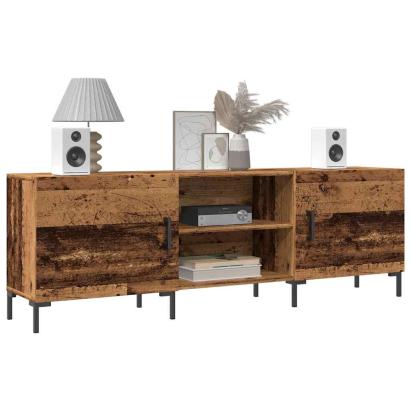 Dulap TV, lemn vechi, 150x30x50 cm, lemn prelucrat GartenMobel Dekor