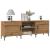 Dulap TV, stejar artizanal, 150x30x50 cm, lemn prelucrat GartenMobel Dekor