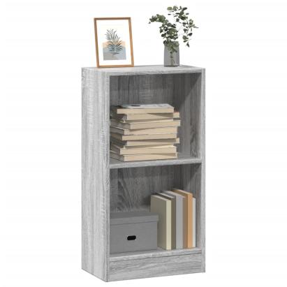Bibliotecă, gri sonoma, 40x24x76 cm, lemn prelucrat GartenMobel Dekor