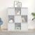Bibliotecă, alb, 89x24x101,5 cm, lemn prelucrat GartenMobel Dekor