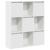 Bibliotecă, alb, 89x24x101,5 cm, lemn prelucrat GartenMobel Dekor