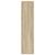 Bibliotecă, stejar sonoma, 89x24x101,5 cm, lemn prelucrat GartenMobel Dekor
