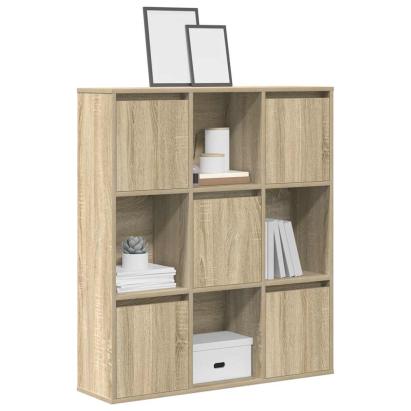 Bibliotecă, stejar sonoma, 89x24x101,5 cm, lemn prelucrat GartenMobel Dekor