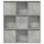 Bibliotecă, gri beton, 89x24x101,5 cm, lemn prelucrat GartenMobel Dekor