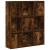 Bibliotecă, stejar fumuriu, 89x24x101,5 cm, lemn prelucrat GartenMobel Dekor