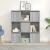 Bibliotecă, gri sonoma, 89x24x101,5 cm, lemn prelucrat GartenMobel Dekor