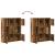 Bibliotecă, lemn vechi, 89x24x101,5 cm, lemn prelucrat GartenMobel Dekor