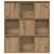 Bibliotecă, stejar artizanal, 89x24x101,5 cm, lemn prelucrat GartenMobel Dekor