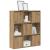 Bibliotecă, stejar artizanal, 89x24x101,5 cm, lemn prelucrat GartenMobel Dekor