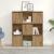 Bibliotecă, stejar artizanal, 89x24x101,5 cm, lemn prelucrat GartenMobel Dekor