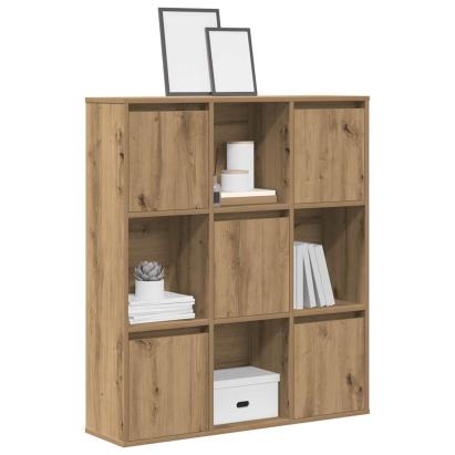 Bibliotecă, stejar artizanal, 89x24x101,5 cm, lemn prelucrat GartenMobel Dekor