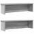 Rafturi de bucătărie stivuibile 2 buc Gri Sonoma 50x15x16 cm GartenMobel Dekor
