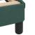 Cadru de pat cu lumini LED, verde închis, 140x190 cm, catifea GartenMobel Dekor