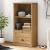 Bibliotecă VIGO, 60x35x114,5 cm, lemn masiv de pin GartenMobel Dekor