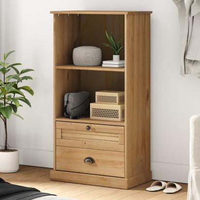 Bibliotecă VIGO, 60x35x114,5 cm, lemn masiv de pin GartenMobel Dekor