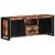Dulap TV 100x30x40 cm lemn masiv recuperat GartenMobel Dekor