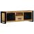 Dulap TV 100x30x35 cm lemn masiv de mango GartenMobel Dekor