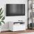 Dulap TV "VISNES" alb 60x40x38 cm lemn de prelucrare GartenMobel Dekor