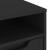 Dulap TV „VISNES” Negru 60x40x38 cm lemn prelucrat GartenMobel Dekor