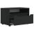 Dulap TV „VISNES” Negru 60x40x38 cm lemn prelucrat GartenMobel Dekor