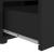 Dulap TV „VISNES” Negru 60x40x38 cm lemn prelucrat GartenMobel Dekor