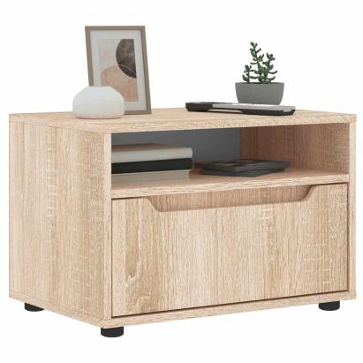 Dulap TV „VISNES” Stejar Sonoma 60x40x38 cm lemn prelucrat GartenMobel Dekor