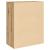 Dulap, stejar artizanal, 60x30x75 cm, lemn prelucrat GartenMobel Dekor