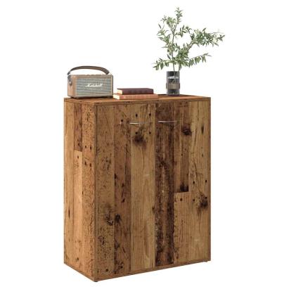 Bufetă din lemn vechi 60x30x75 cm din lemn prelucrat GartenMobel Dekor