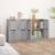 Servante, 2 piese, sonoma gri, 60x30x70 cm, lemn prelucrat GartenMobel Dekor