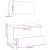 Set de mobilier de baie, stejar maro, lemn prelucrat GartenMobel Dekor