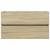 Set mobilier de baie, 2 piese, ceramică și lemn prelucrat GartenMobel Dekor