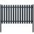 Panou de gard antracit 174,5x100 cm oțel vopsit electrostatic GartenMobel Dekor