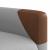 Scaun reclinabil electric pentru masaj Cloud Grey Fabric GartenMobel Dekor