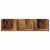 Raft de perete CD-uri, lemn vechi, 75x18x18 cm, lemn prelucrat GartenMobel Dekor