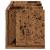Raft de perete CD-uri, lemn vechi, 75x18x18 cm, lemn prelucrat GartenMobel Dekor