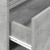 Dulapuri cu 2 sertare 2 buc Beton Gri 60x31x40cm Lemn prelucrat GartenMobel Dekor