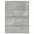 Dulapuri cu 2 sertare 2 buc Beton Gri 60x31x40cm Lemn prelucrat GartenMobel Dekor