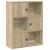 Bibliotecă, stejar sonoma, 60x24x76,5 cm, lemn prelucrat GartenMobel Dekor