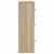 Bibliotecă, stejar sonoma, 60x24x76,5 cm, lemn prelucrat GartenMobel Dekor