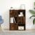 Bibliotecă, stejar fumuriu, 60x24x76,5 cm, lemn prelucrat GartenMobel Dekor