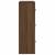 Bibliotecă, stejar maro, 60x24x76,5 cm, lemn prelucrat GartenMobel Dekor