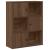 Bibliotecă, stejar maro, 60x24x76,5 cm, lemn prelucrat GartenMobel Dekor