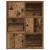 Bibliotecă, lemn vechi, 60x24x76,5 cm, lemn prelucrat GartenMobel Dekor