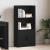 Bibliotecă Stejar negru 60x24x120 cm Lemn prelucrat GartenMobel Dekor