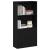Bibliotecă Stejar negru 60x24x120 cm Lemn prelucrat GartenMobel Dekor