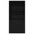 Bibliotecă Stejar negru 60x24x120 cm Lemn prelucrat GartenMobel Dekor