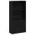 Bibliotecă Stejar negru 60x24x120 cm Lemn prelucrat GartenMobel Dekor