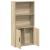 Bibliotecă, stejar sonoma, 60x24x120 cm, lemn prelucrat GartenMobel Dekor