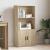 Bibliotecă, stejar sonoma, 60x24x120 cm, lemn prelucrat GartenMobel Dekor